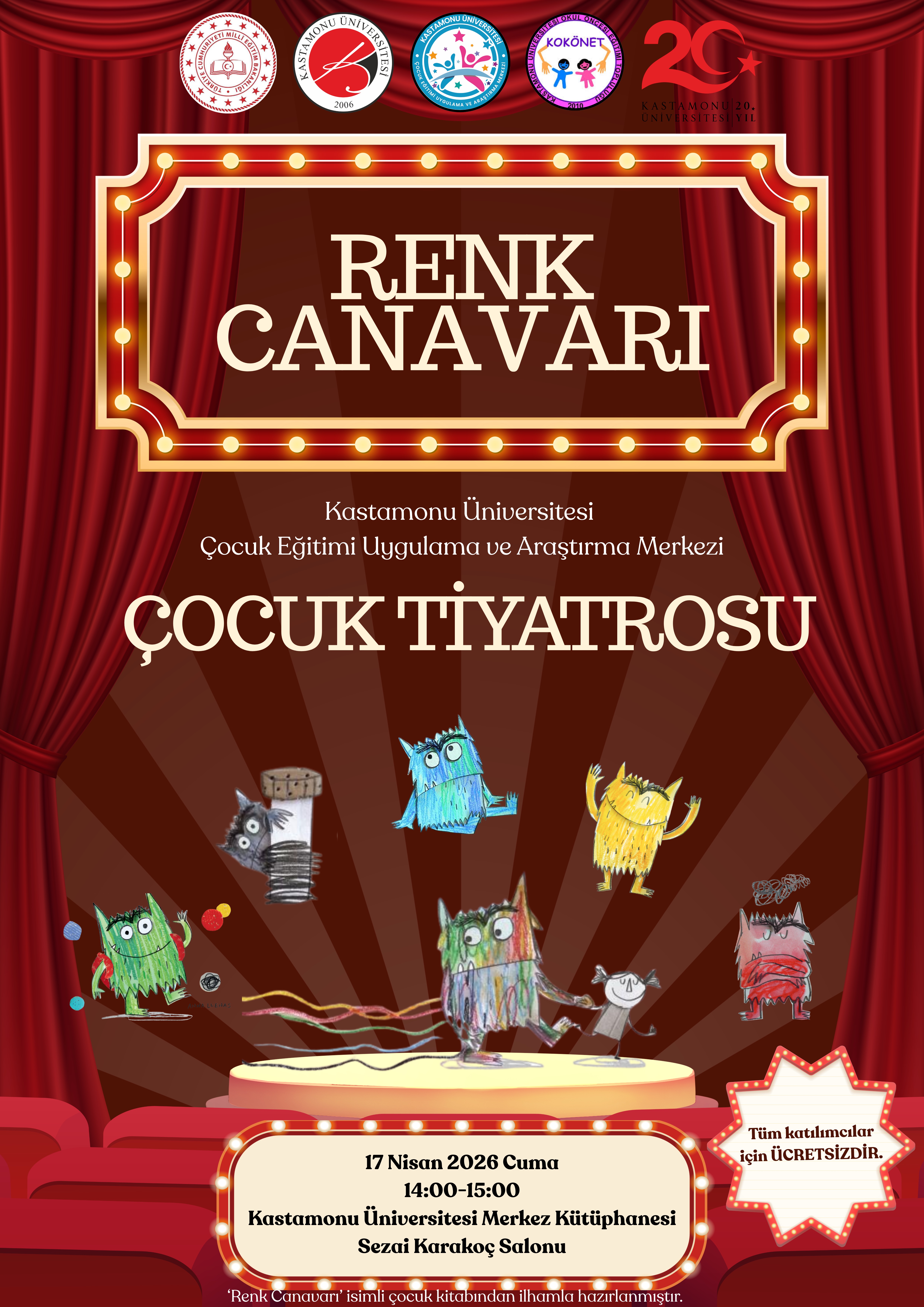 Renk Canavarı Çocuk Tiyatrosu